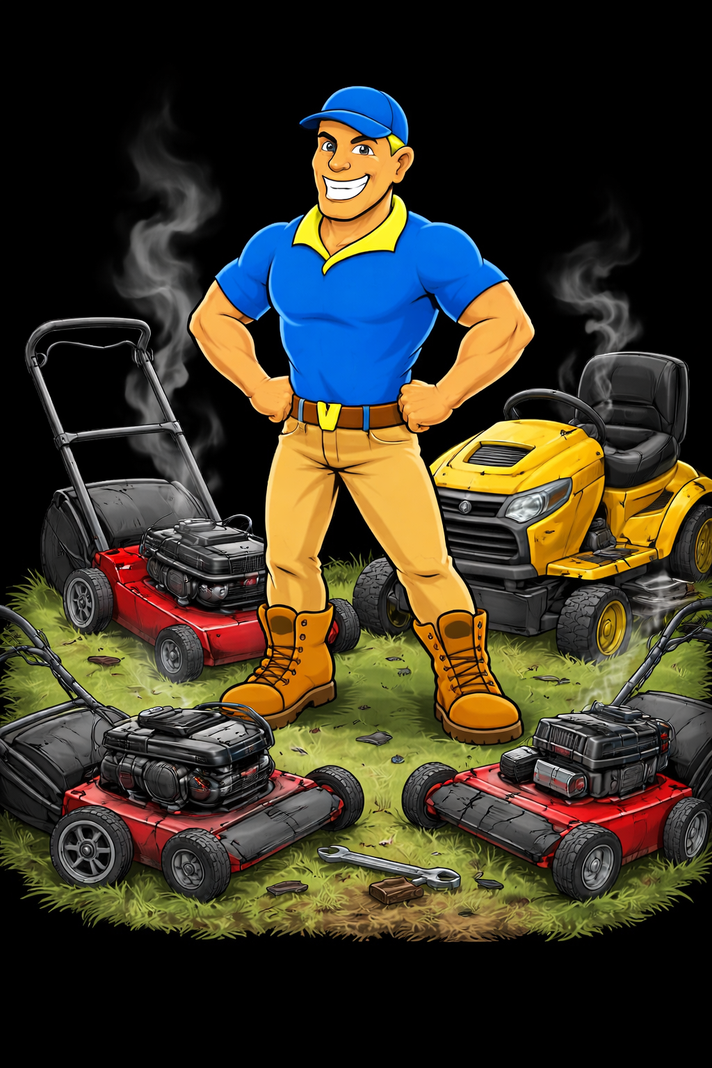 lawn mower recycling