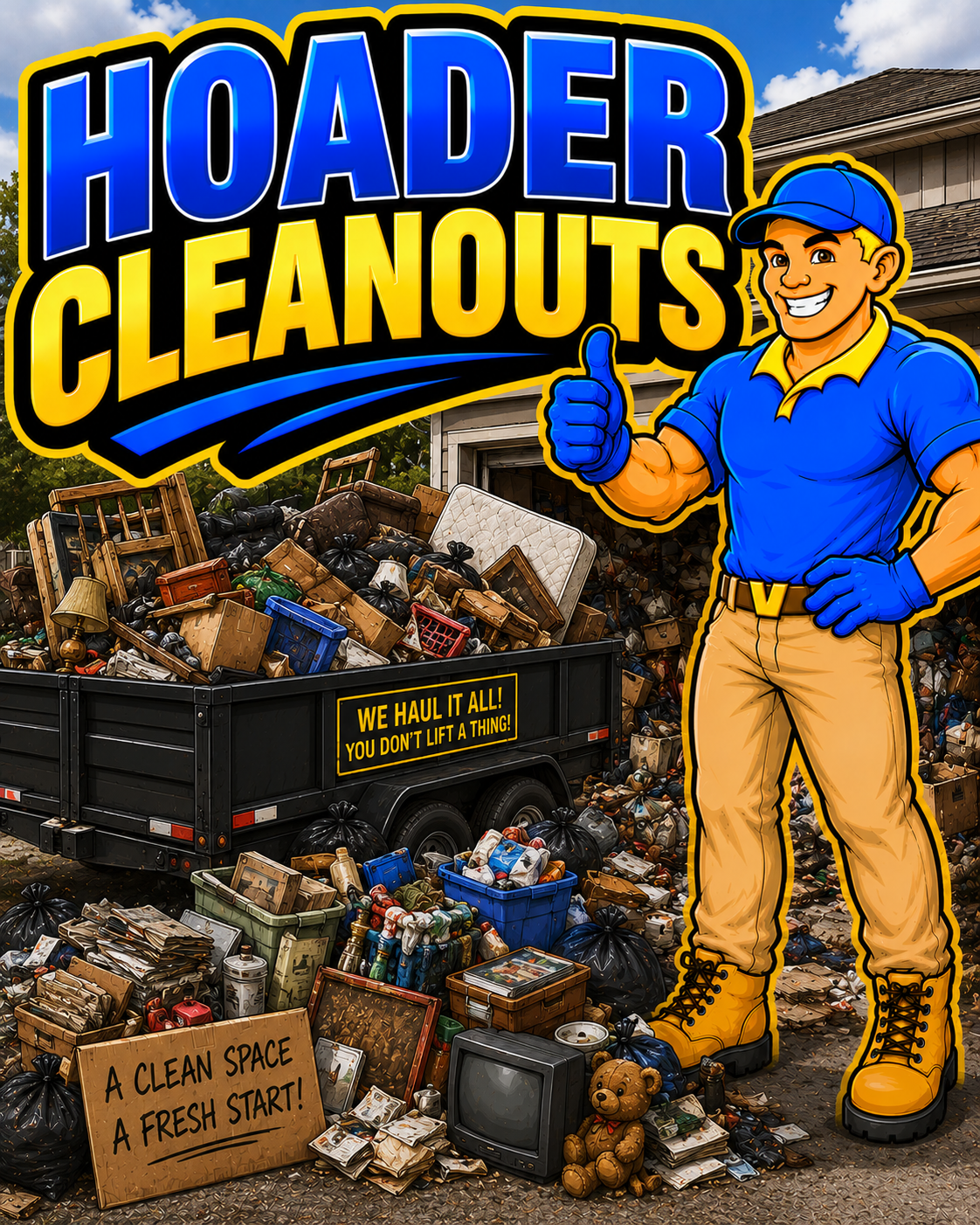 hoarder cleanouts service piano removal