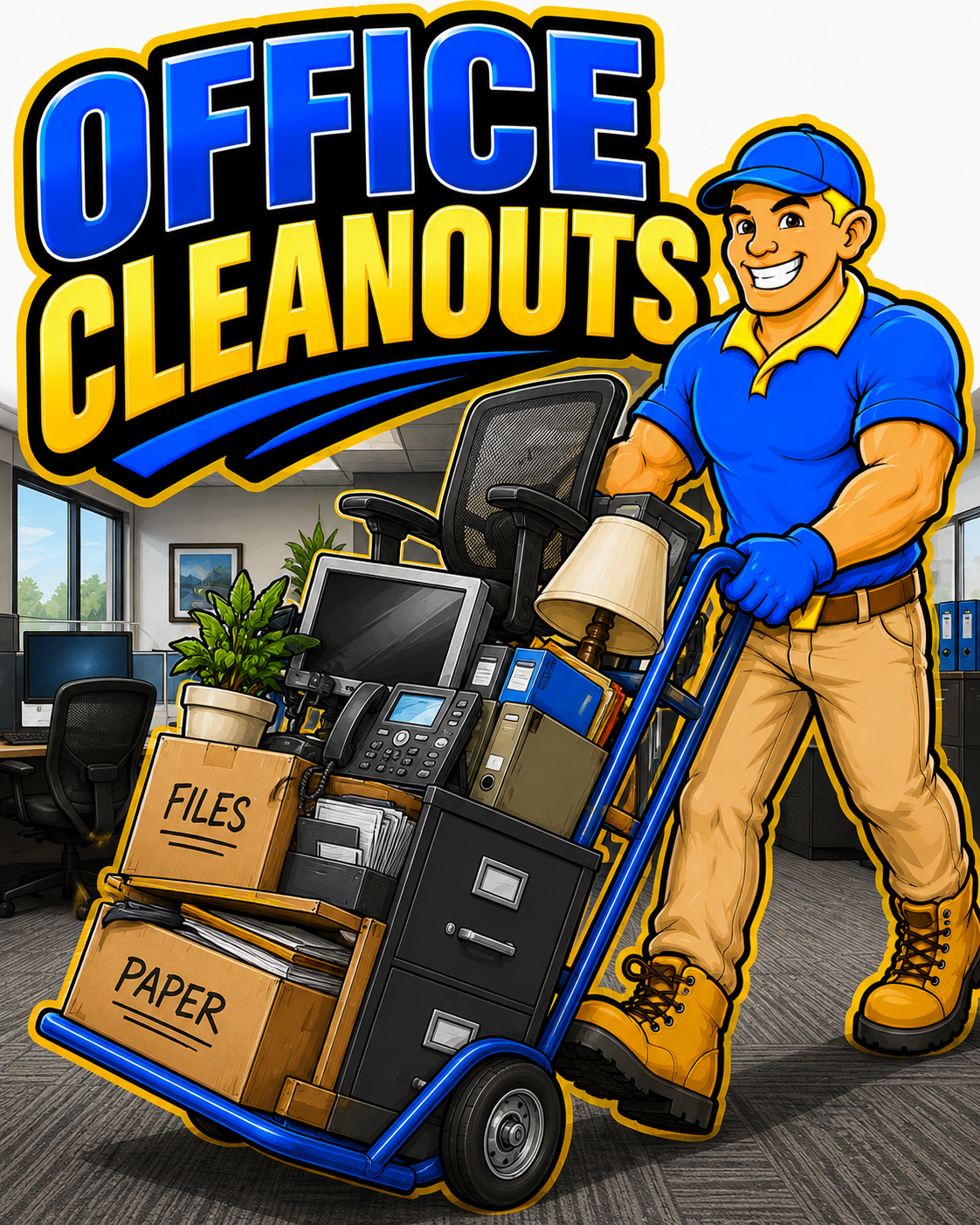 office cleanouts service tv disposal
