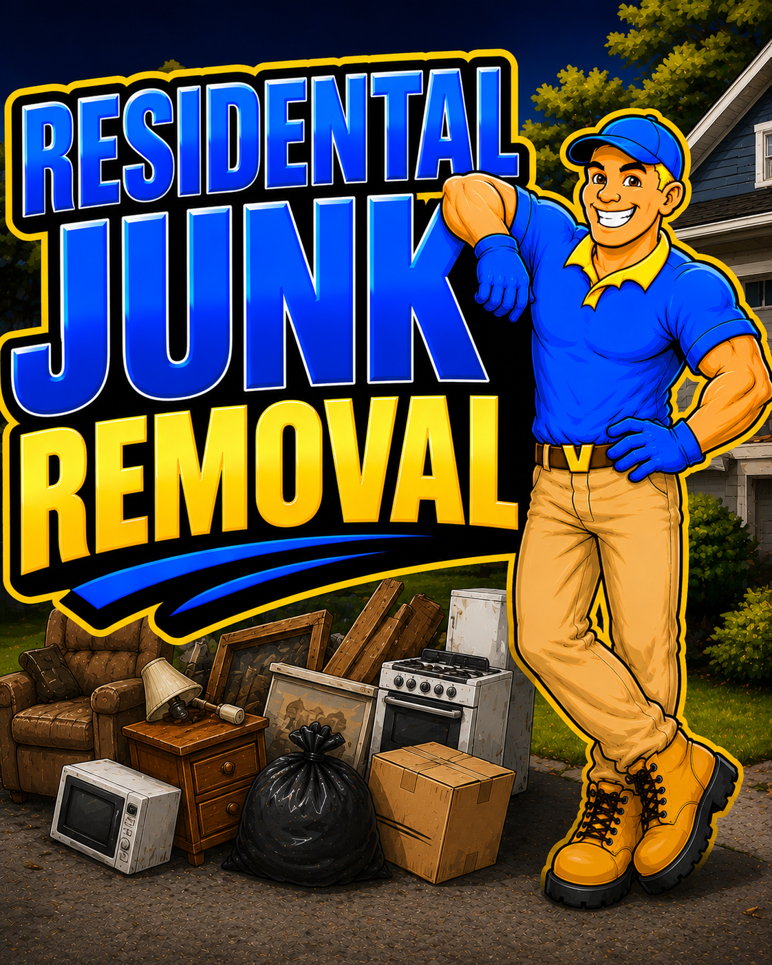 residential junk removal service tulsa